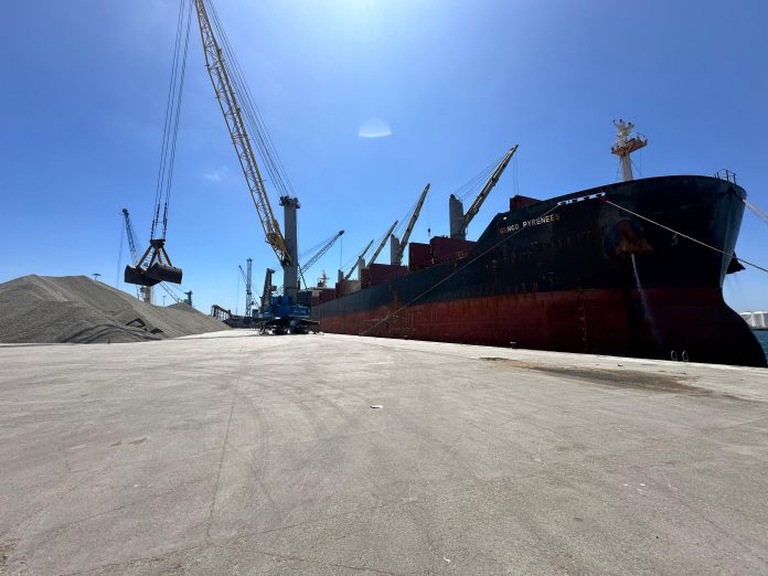 PORT DE TARRAGONA, grupo vivanco, árido granítico